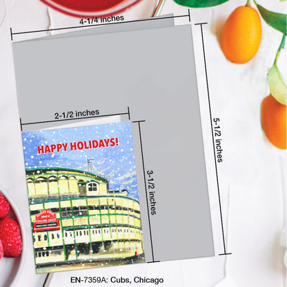 Cubs, Chicago, Greeting Card (#7359A)