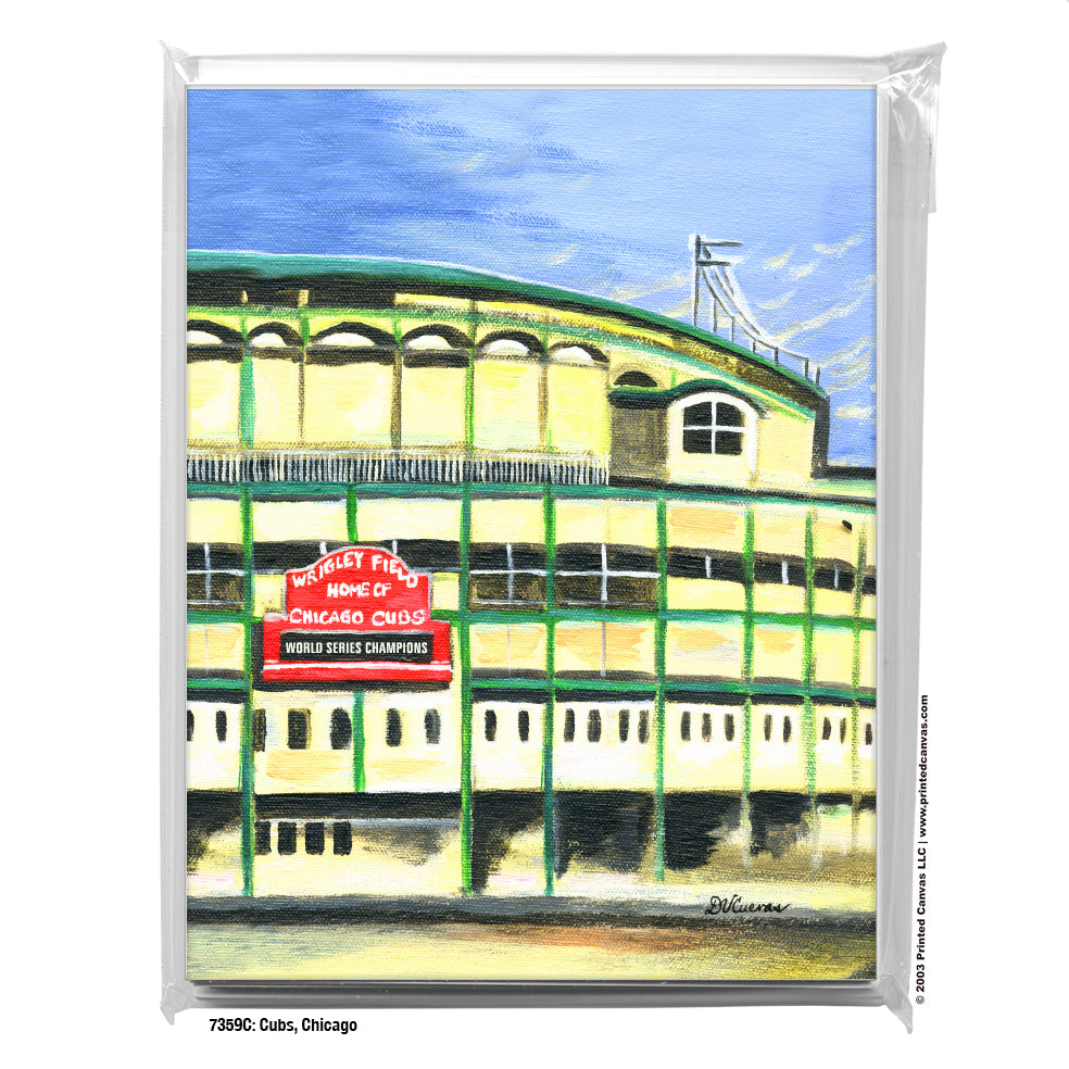 Cubs, Chicago, Greeting Card (#7359C)