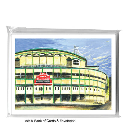 Cubs, Chicago, Greeting Card (7359D), A2 8-Pack, printedcanvas.com