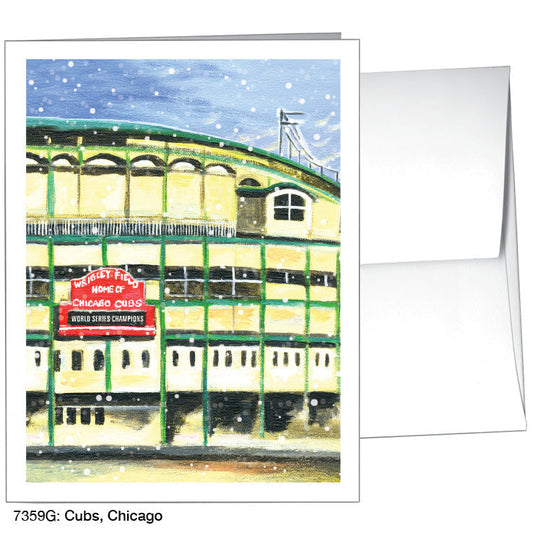 Cubs, Chicago, Greeting Card (7359G)