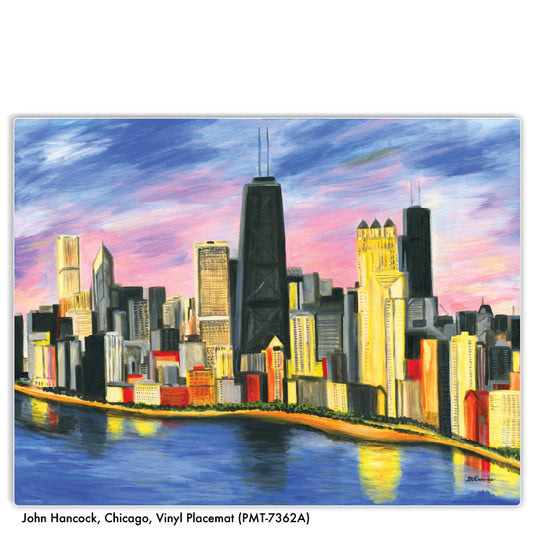 John Hancock, Chicago, Vinyl Coaster (CST-7362A)