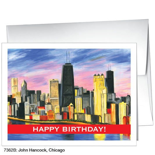 John Hancock, Chicago, Greeting Card (7362B)