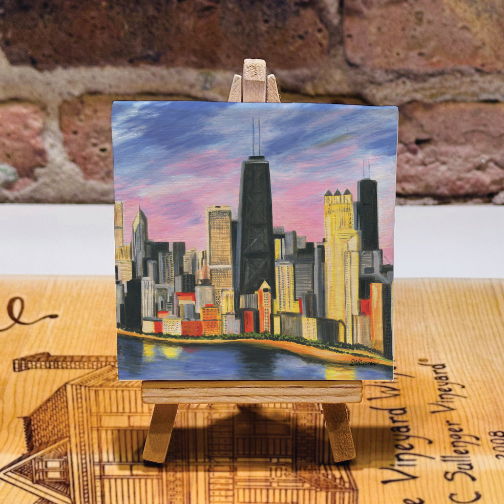 John Hancock, Chicago, Mini Artwork (MA-7362B)