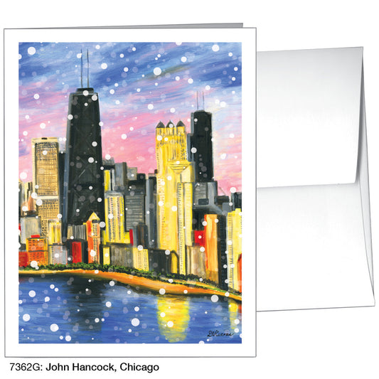 John Hancock, Chicago, Greeting Card (7362G), A2, printedcanvas.com
