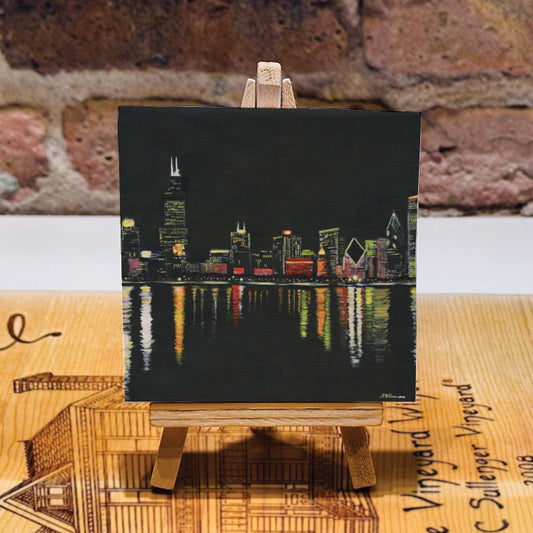 Eastern View, Chicago, Mini Artwork (MA-7363AA)