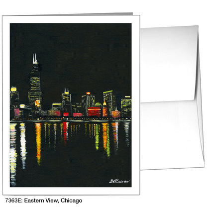 Eastern View, Chicago, Greeting Card (7363E), A2, printedcanvas.com