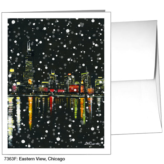 Eastern View, Chicago, Greeting Card (7363F), A2, printedcanvas.com