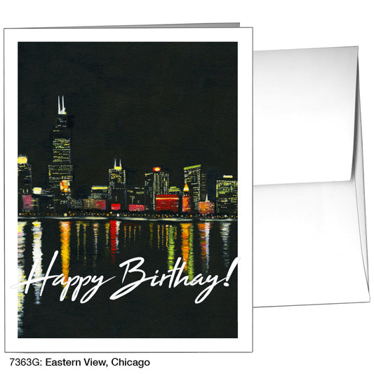 Eastern View, Chicago, Greeting Card (7363G), A2, printedcanvas.com