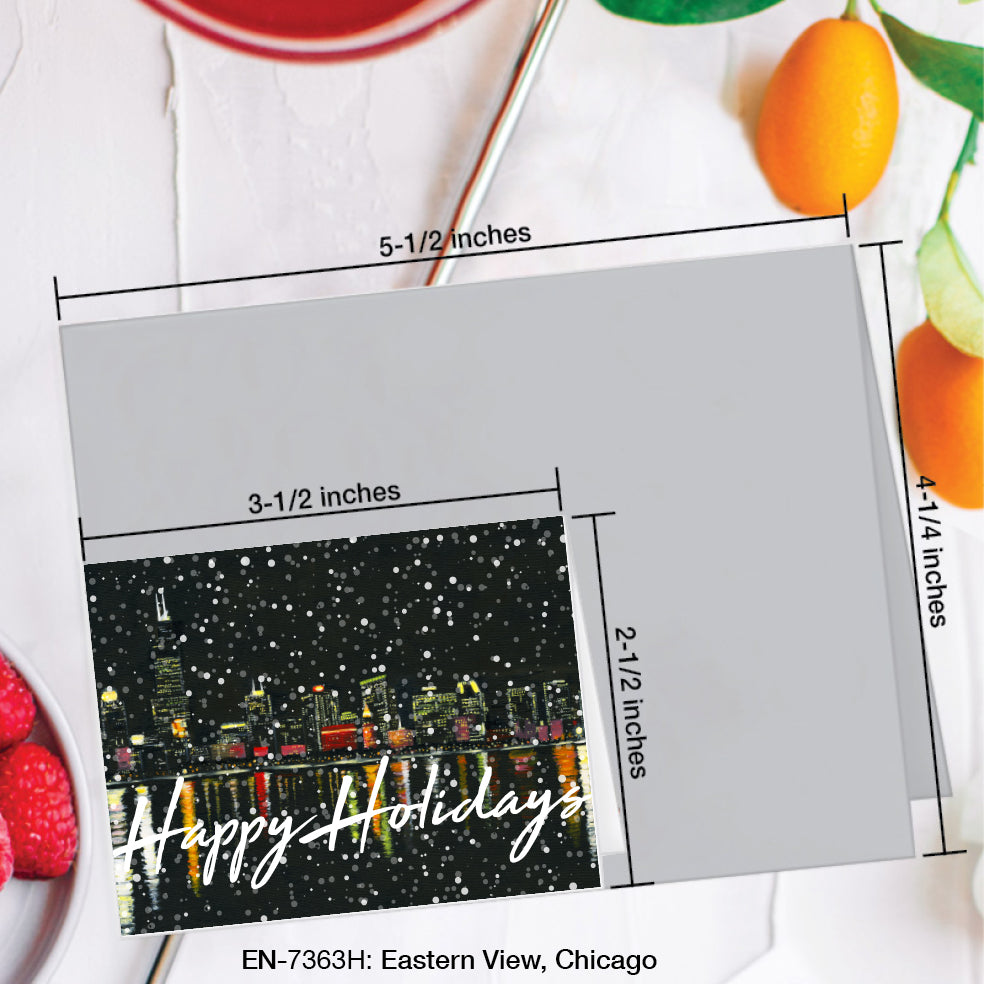 Eastern View, Chicago, Greeting Card (#7363H)