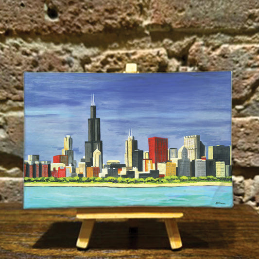 Willis Tower, Chicago, Mini Artwork (MA-7364B)