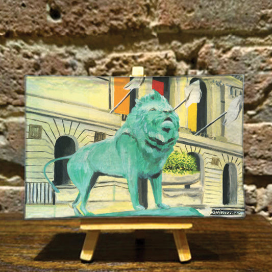 Lion, Chicago, Mini Artwork (MA-7367D)