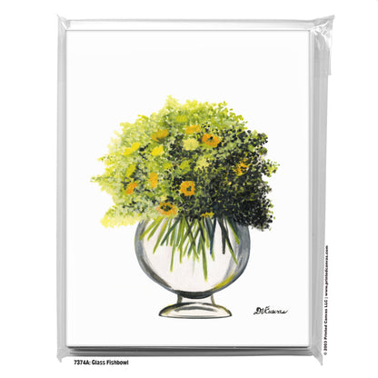 Glass Fishbowl, Greeting Card (#7374A)