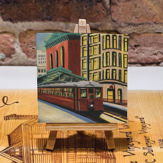 Library 1, Chicago, Mini Artwork (MA-7378F)