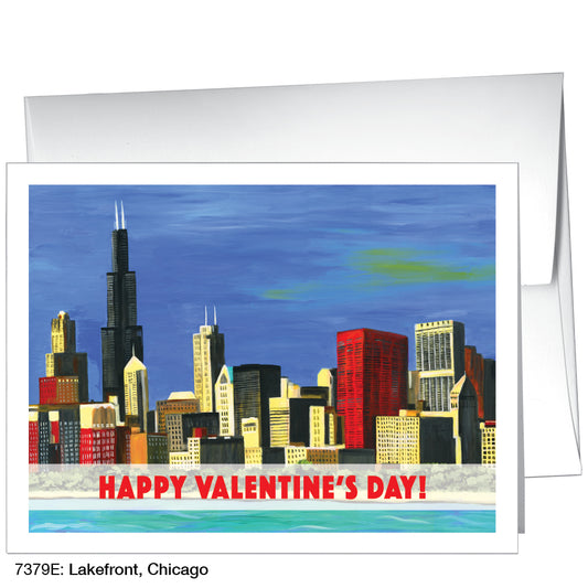 Lakefront, Chicago, Greeting Card (7379E)
