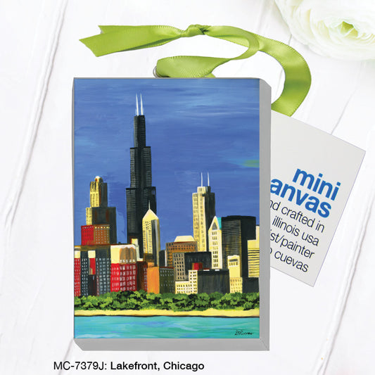 Lakefront, Chicago, Mini Canvas (MC-7379J), Front, printedcanvas.com