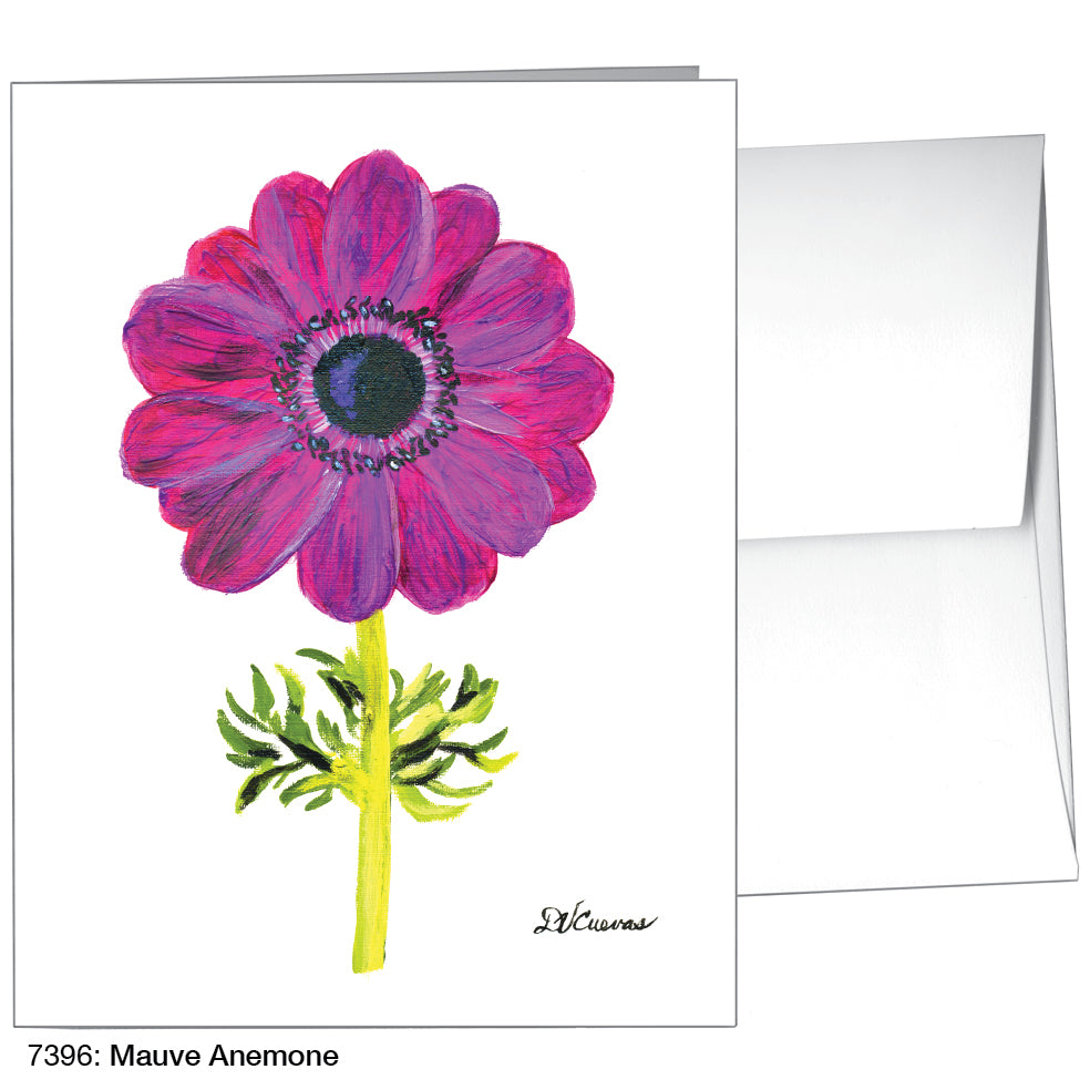 Mauve Anemone, Greeting Card (7396), A2, printedcanvas.com