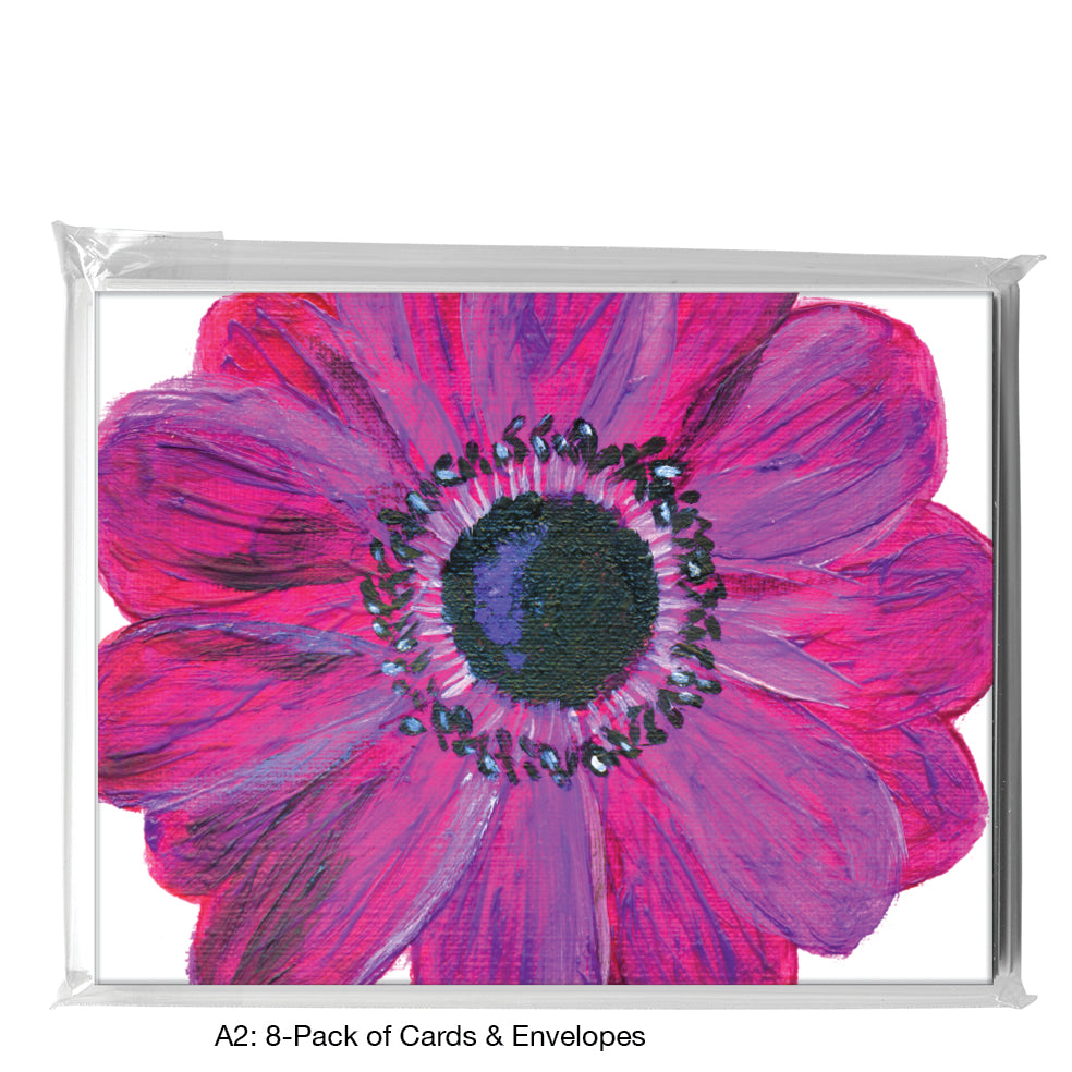 Mauve Anemone, Greeting Card (7396Q)