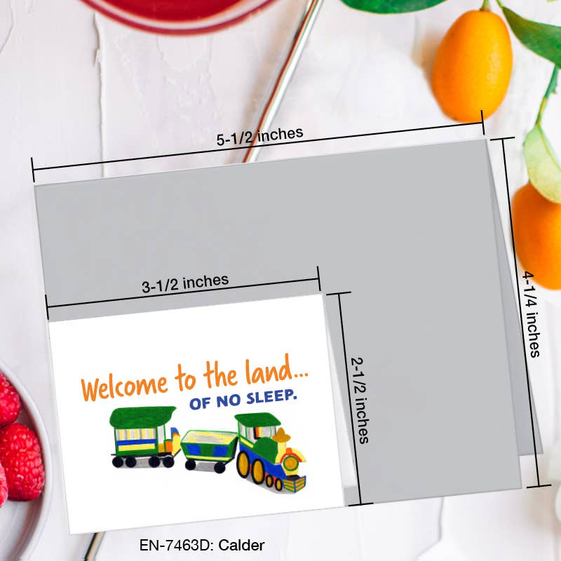 Calder, Greeting Card (7463D), Enclosure, www.printedcanvas.com
