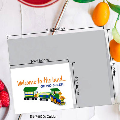 Calder, Greeting Card (7463D), Enclosure, www.printedcanvas.com