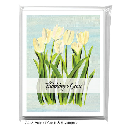 Tulipa Cultivar, Greeting Card (#7401G)