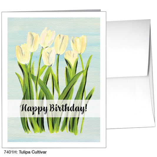 Tulipa Cultivar, Greeting Card (7401H), A2, printedcanvas.com