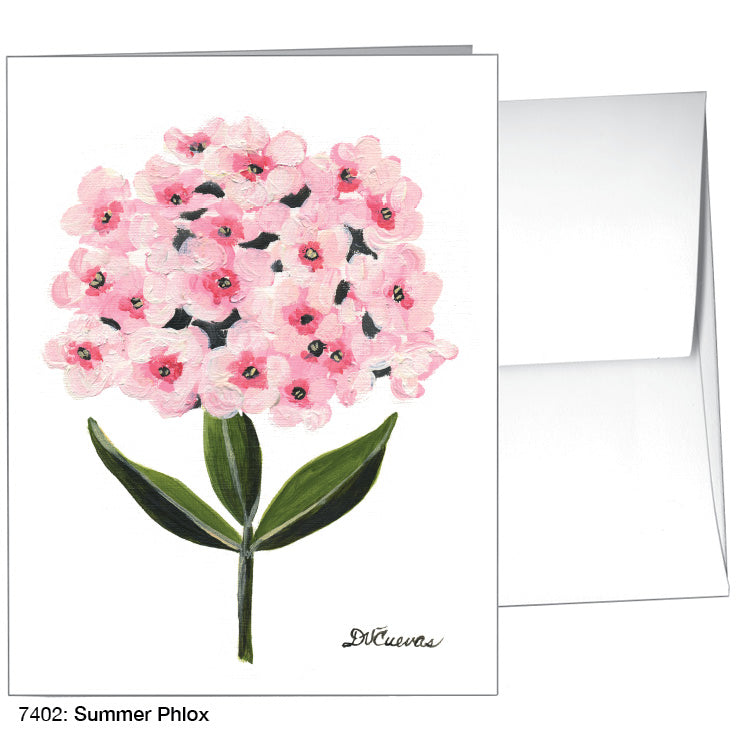 Summer Phlox, Greeting Card (7402), A2, printedcanvas.com