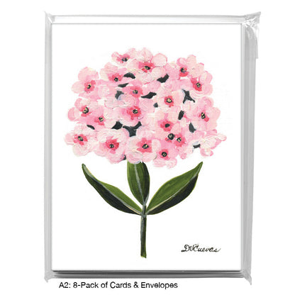 Summer Phlox, Greeting Card (7402), A2 8-Pack, printedcanvas.com