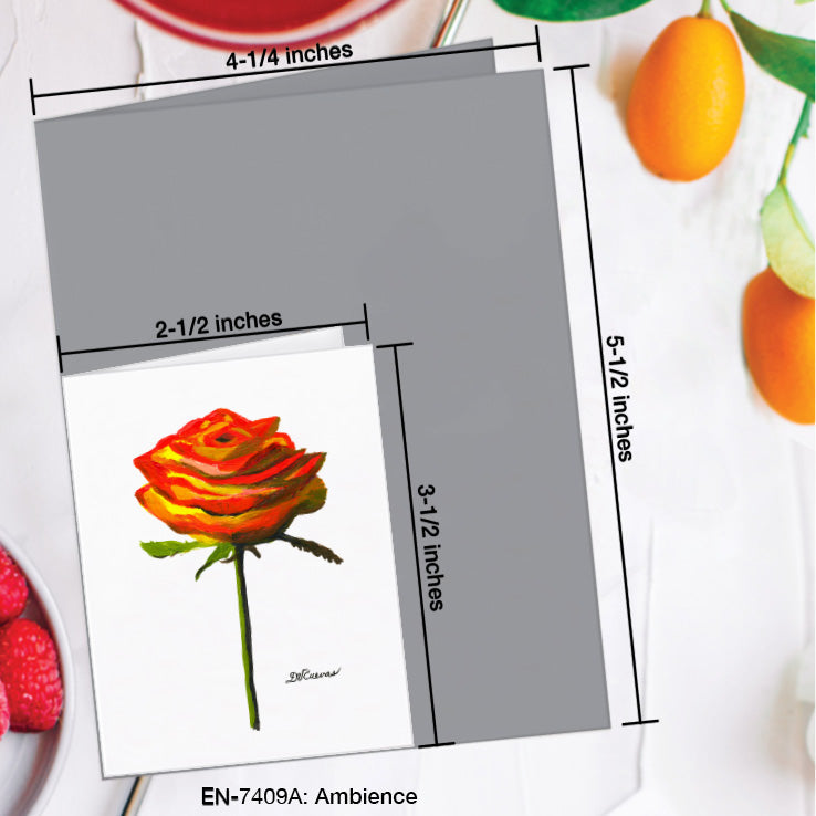 Ambience, Greeting Card (7409A), Enclosure Card, www.printedcanvas.com