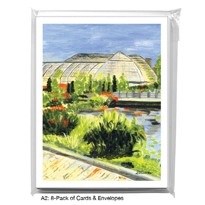Garfield Park Conservatory, Chicago, Greeting Card (7412A), 8-Pack, www.printedcanvas.com
