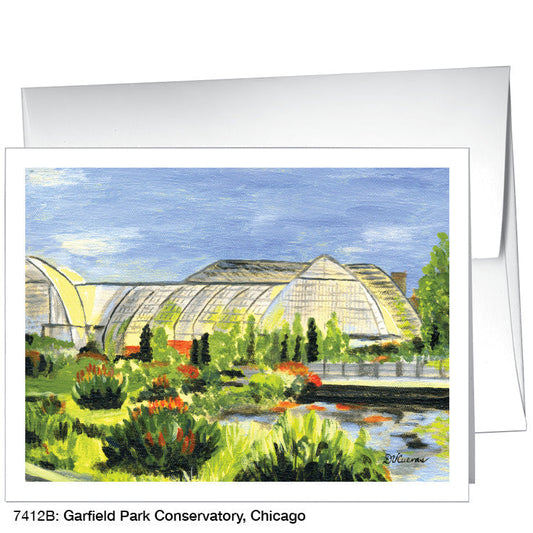 Garfield Park Conservatory, Chicago, Greeting Card (7412B)