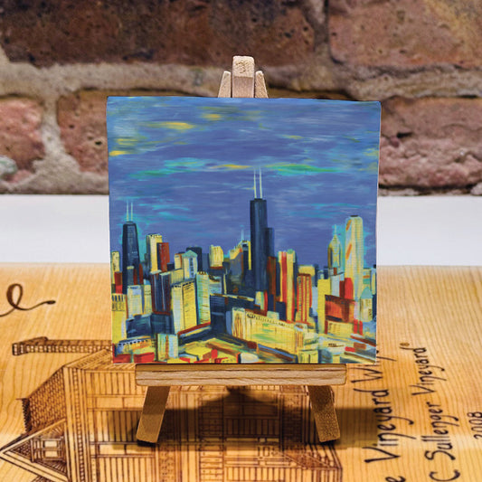 Chicago Sky, Mini Artwork (MA-7413D)