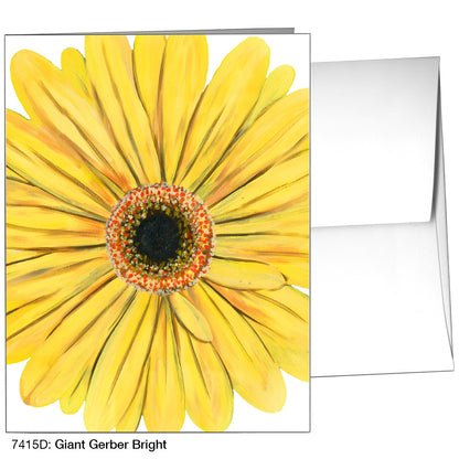 Giant Gerber Bright, Greeting Card (7415D)