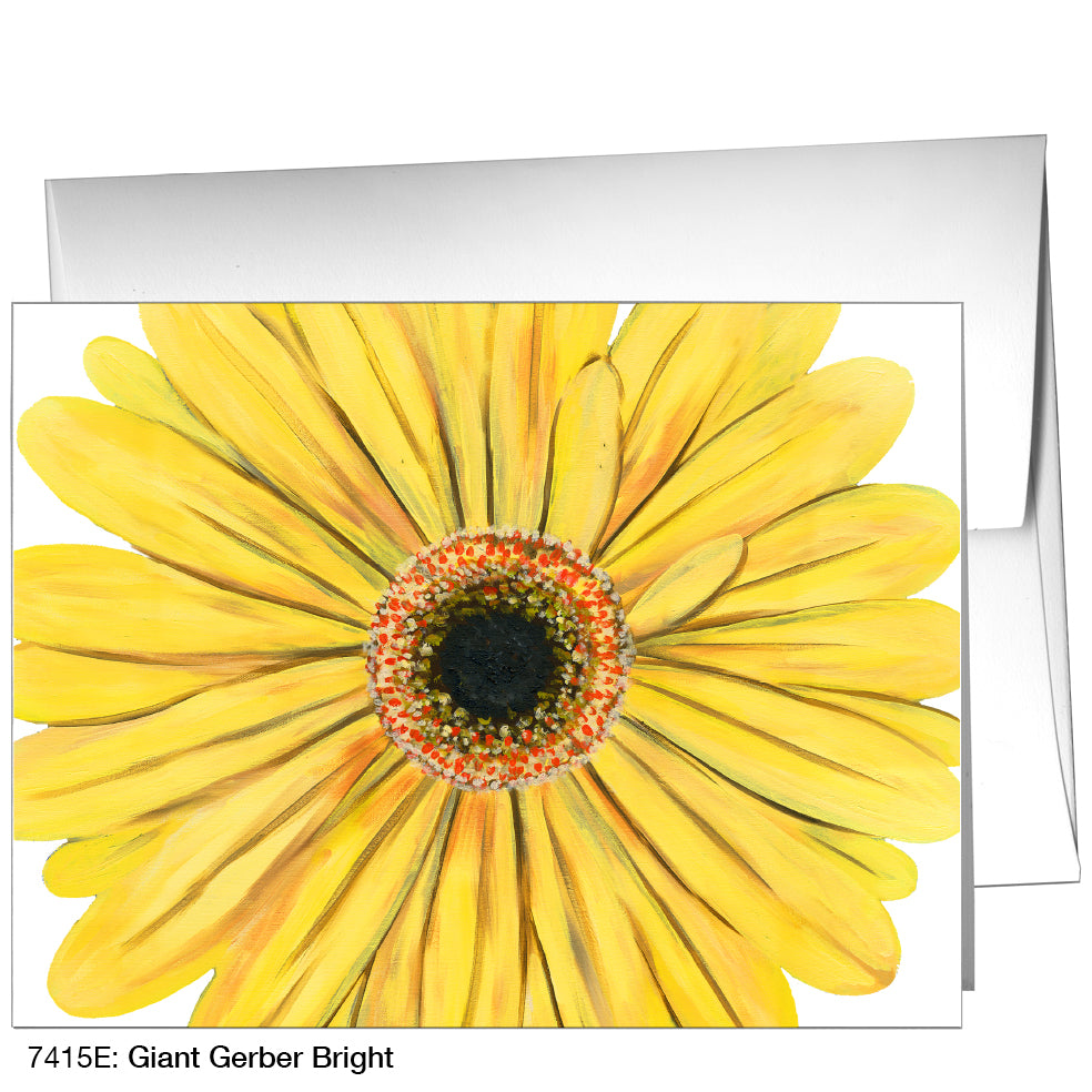 Giant Gerber Bright, Greeting Card (7415E)