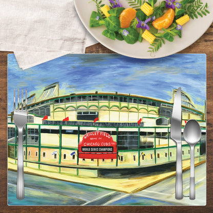 Wrigley Field, Chicago, Vinyl Placemat (PMT-7418B)