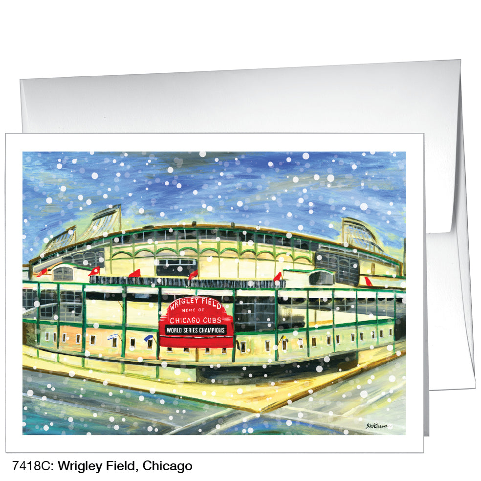Wrigley Field, Chicago, Greeting Card (7418C)