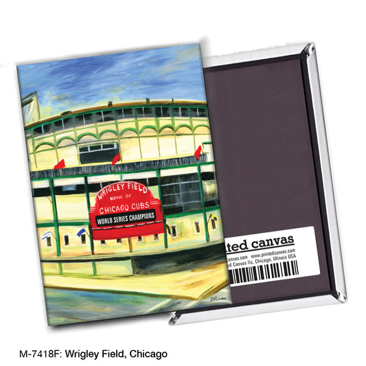 Wrigley Field, Chicago, Magnet (7418F)