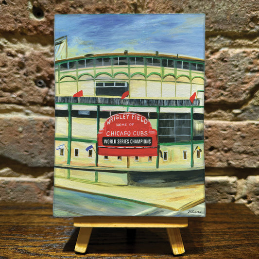 Wrigley Field, Mini Artwork (MA-7418F)