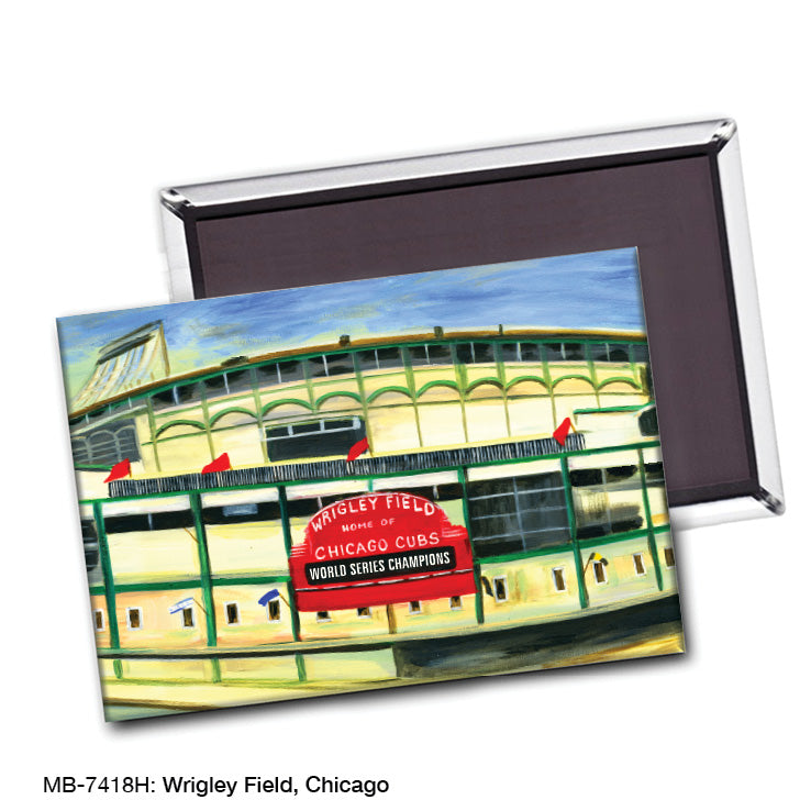 Wrigley Field, Chicago, Magnet (M-7418H)