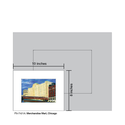 Merchandise Mart, Chicago, Print (#7421A)