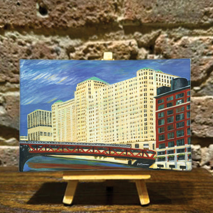 Merchandise Mart, Chicago, Mini Artwork (MA-7421A)