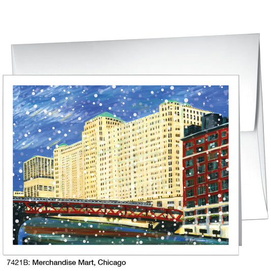 Merchandise Mart, Chicago, Greeting Card (7421B), A2, printedcanvas.com