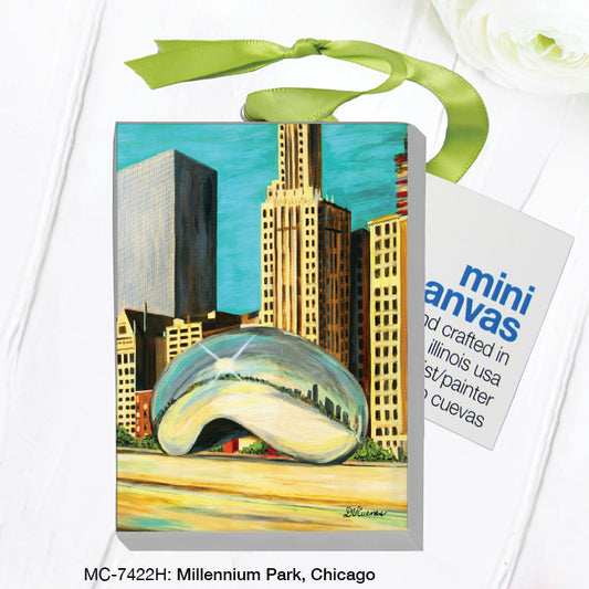 Millennium Park, Chicago, Mini Canvas (MC-7422H), Front, printedcanvas.com