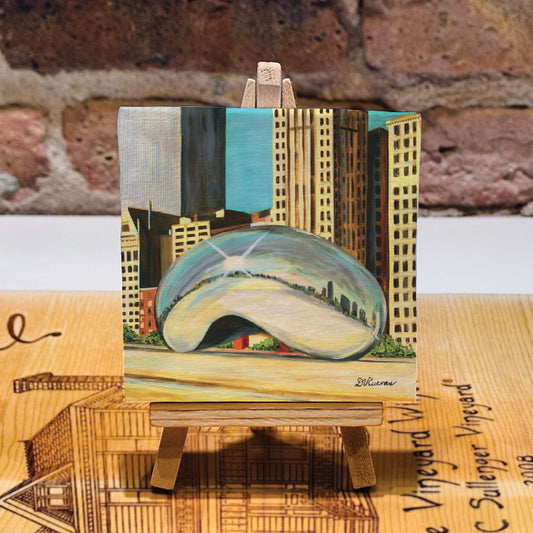 Millennium Park, Chicago, Mini Artwork (MA-7422J)