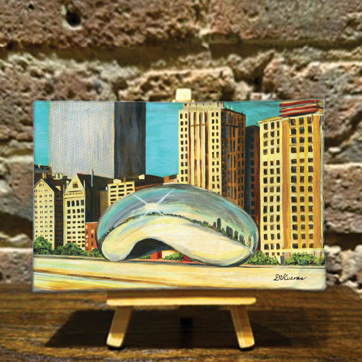 Millennium Park, Chicago, Mini Artwork (MA-7422K)