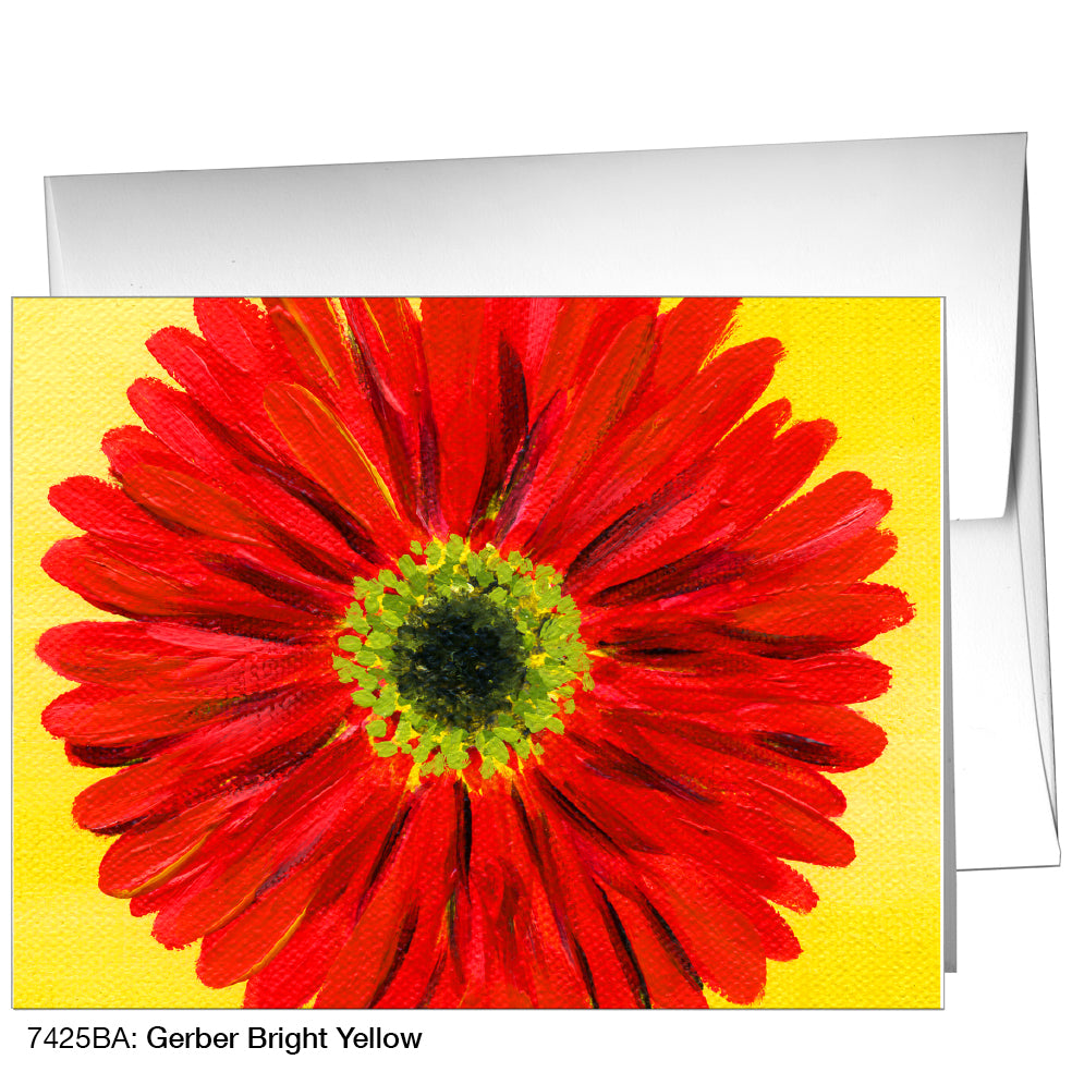Gerber Bright Yellow, Greeting Card (7425BA)