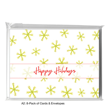 Snowflake, Greeting Card (7427C)