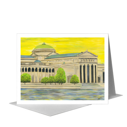 Museum of Science & Industry, Chicago, Greeting Card (#7428A) A2 Card Front, www.printedcanvas.com