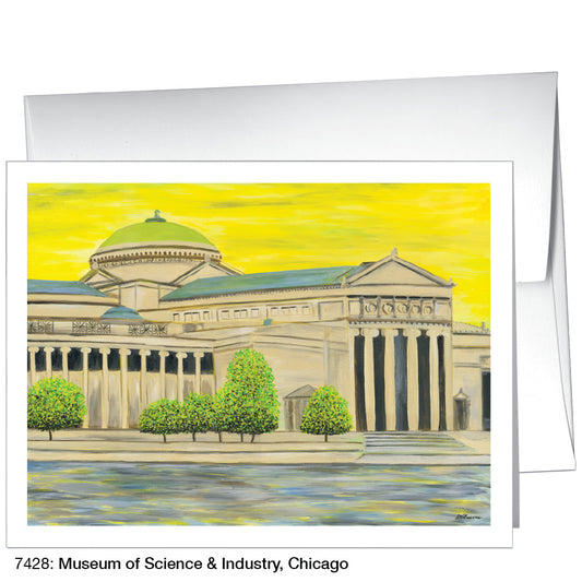 Museum of Science & Industry, Chicago, Greeting Card (7428A), A2 Card Front, www.printedcanvas.com