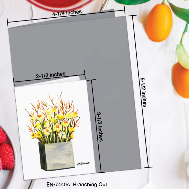 Branching Out, Greeting Card (7440A), Enclosure Card, www.printedcanvas.com