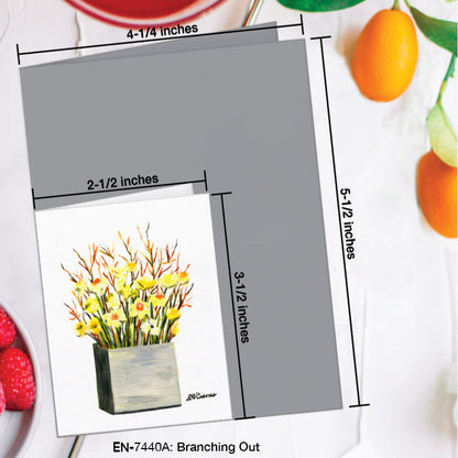 Branching Out, Greeting Card (7440A), Enclosure Card, www.printedcanvas.com
